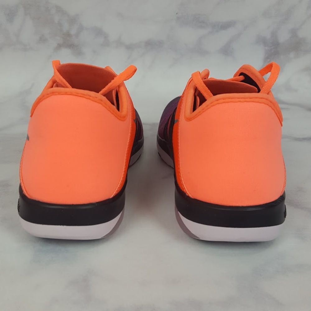 NIKE Free TR 6 Spectrum Orange & Purple Sneakers - Picture 10 of 12